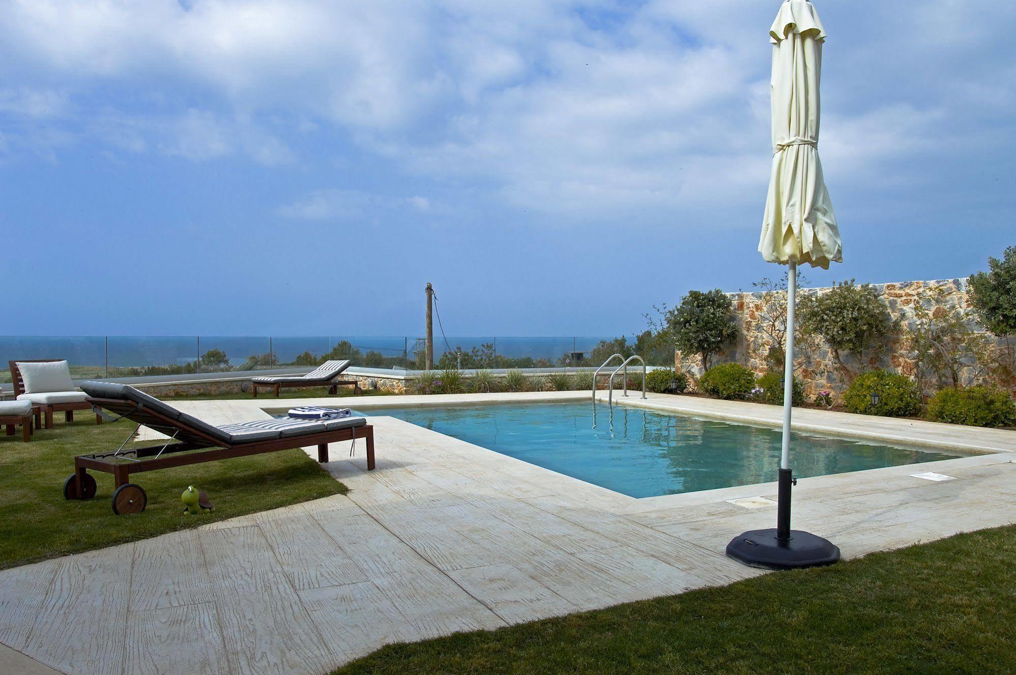 Villa Lady Dafni With Private Heated Pool Maleme  Bagian luar foto